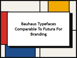 Classic Bauhaus Fonts for Branding